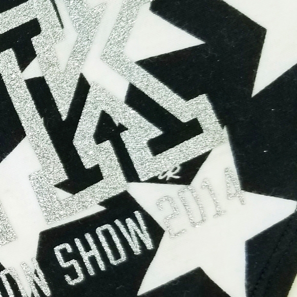 Victoria's Secret PINK Vintage Fashionshow Cotton Glitter Stars Panty NWT - Picture 9 of 12